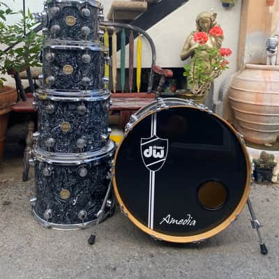 DW Collector's 2005 5pc Drum Kit All Maple Shell 22/10/12/14/16 Made in USA image 3