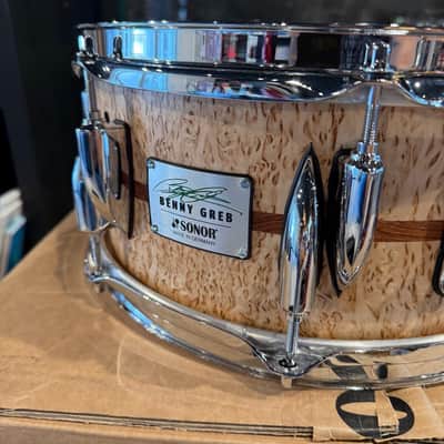 Sonor SSD 13x5.75 BG SDW 2.0 Benny Greb Signature 13x5.75" Beech Snare Drum 2020 - Present - Scanidinavian Birch Veneer image 2