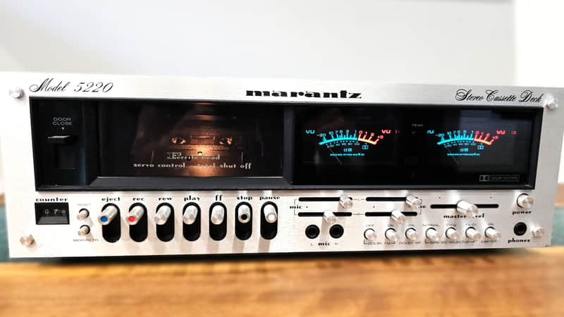 Marantz 5220 High End Stereo Cassette Deck Rare Excellent | Reverb