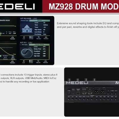 Medeli drum module MZ928 image 4