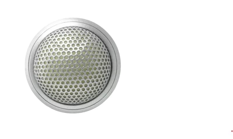 Shure MX395AL/C Brushed Aluminum Low Profile Boundary Mic, Cardioid, 3-pin XLR image 1