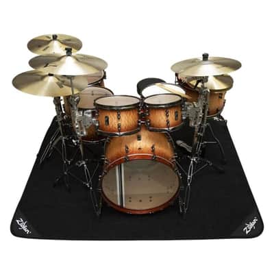 Zildjian ZRUG1 Deluxe Drum Rug- Black image 2