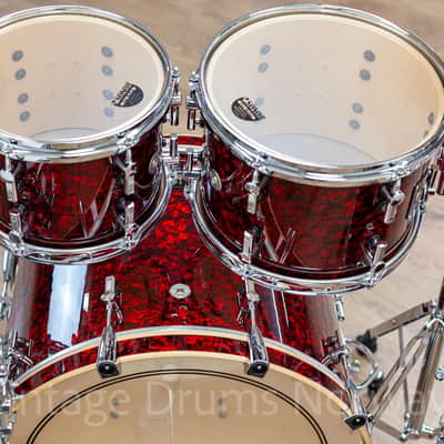 Sonor Momentum Maple Red Pearl 5pc Shell Pack – Made in Germany – New image 11