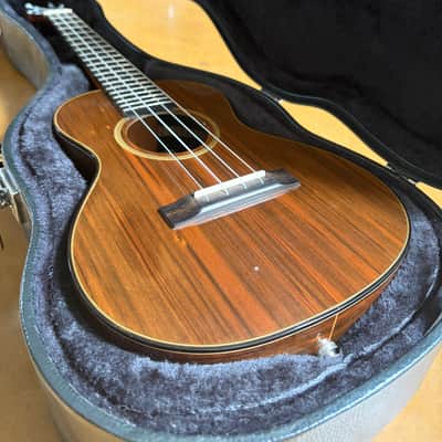 2008 Tony Graziano Tenor Ukulele #501 – Redwood / Rosewood – Pegheds-Style Tuners – HSC image 14