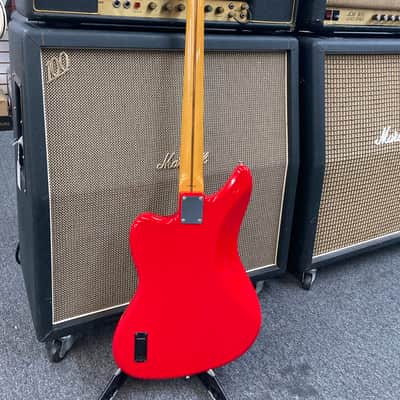 Fender JAB J-Craft Jaguar Bass 2006 - Hot Rod Red image 5