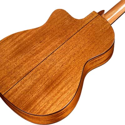 Cordoba FUSION5 - Crossover Cutaway Electric Nylon String Guitar w/Fishman Presys VT Electronics, Natural image 4