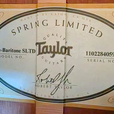 Taylor 320e-Baritone SLTD Spring Limited Edition 2014 image 2