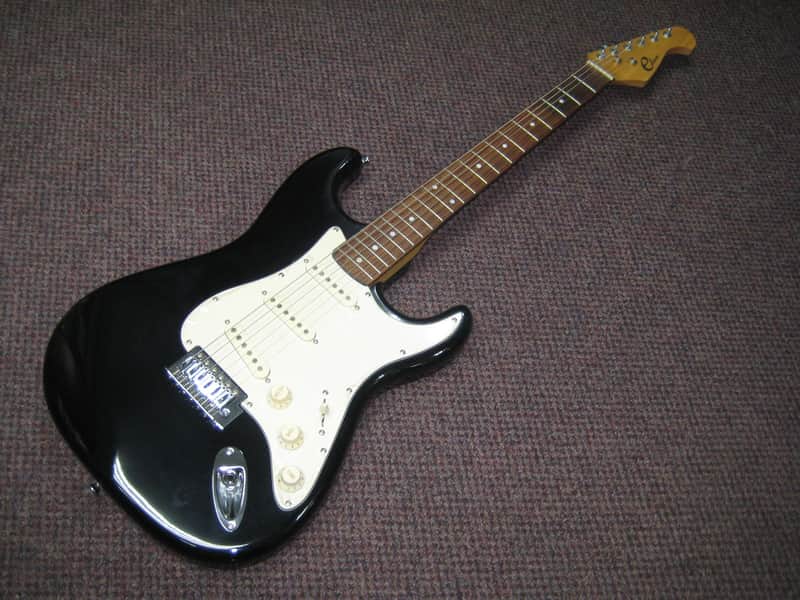 Eleca  Electric Guitar 2000-2016 Black image 1