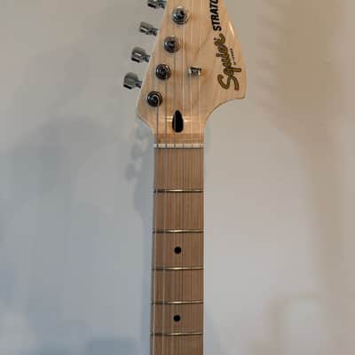 Squier Affinity Series Stratocaster - Black w/ White Pickguard (Mint, Pro Setup, Low Action) image 2