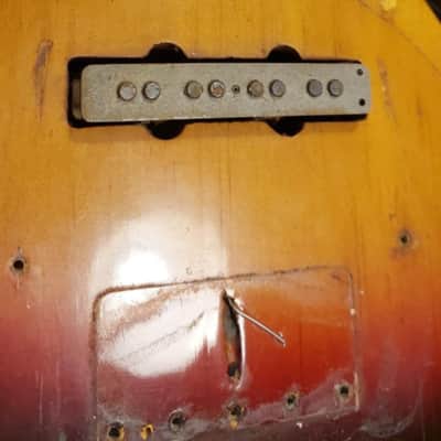 Fender Jazz Bass – 1964 – All Original (Except Nut) – Excellent Condition – Pre-CBS Vintage – With Case image 6