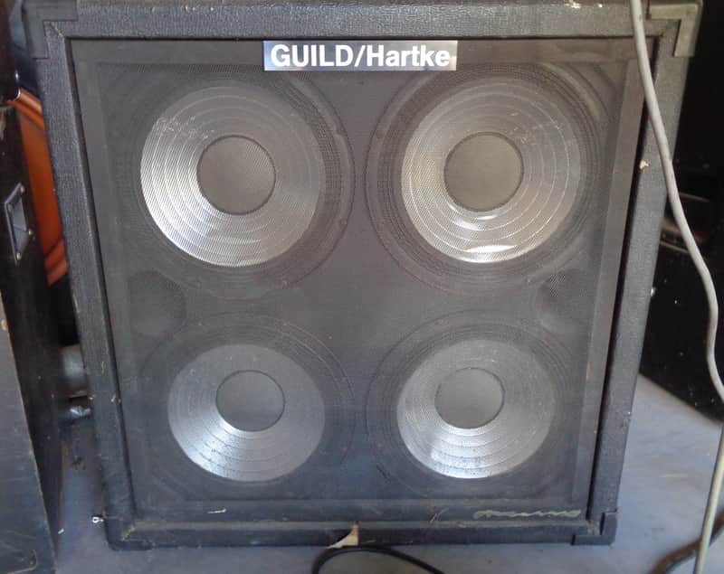 Guild/Hartke 4 x 10 mid 80's - black image 1