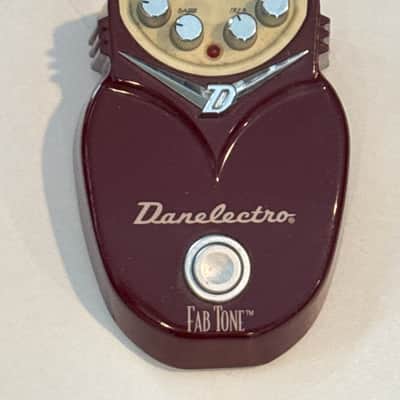 Danelectro Fab Tone 1990s - Red image 2