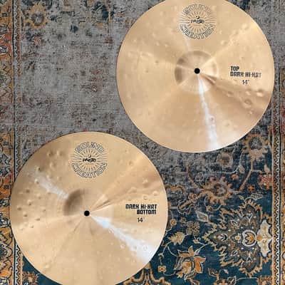 Paiste 14" Sound Creation Dark Hi-Hat Cymbals (Pair)