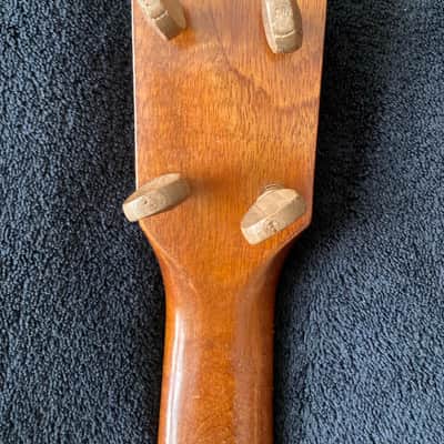 Vintage Jonah Kumalae Hawaiian Solid Koa Soprano Ukulele 1915 image 16
