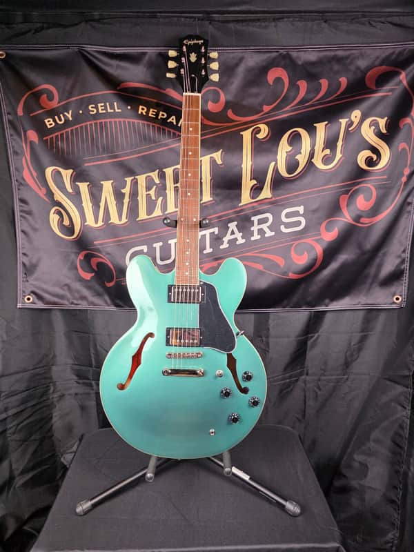 Epiphone ES-335 Traditional Pro 2021 - Present - Inverness Green *Repaired* image 1