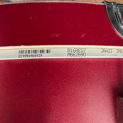 Pearl Midtown Bass Drum 16 x 14 - Matte Red image 2