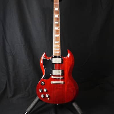 Rare 1991 Greco SS-720/L LH Left-Handed Mint Collection SG – Cherry Red – MIJ Japan image 3