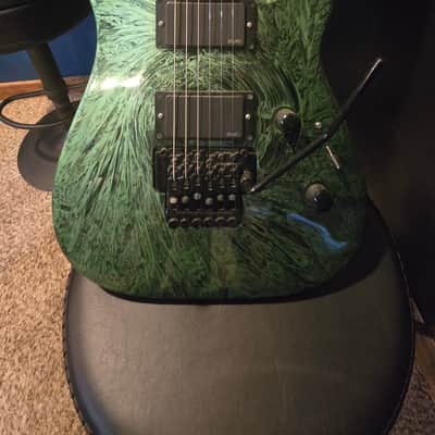Jackson DKMG Early 2000's - Green Swirl image 3