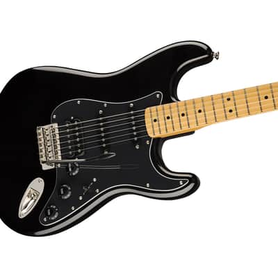 Squier Classic Vibe '70s Stratocaster HSS - Black w/ Maple FB image 5