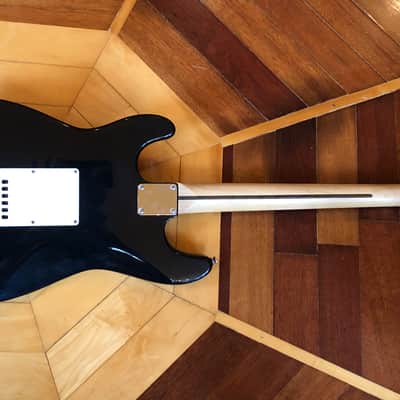 FENDER STARCASTER HSS STRATOCASTER STYLE S Type Electric Guitar Black image 11