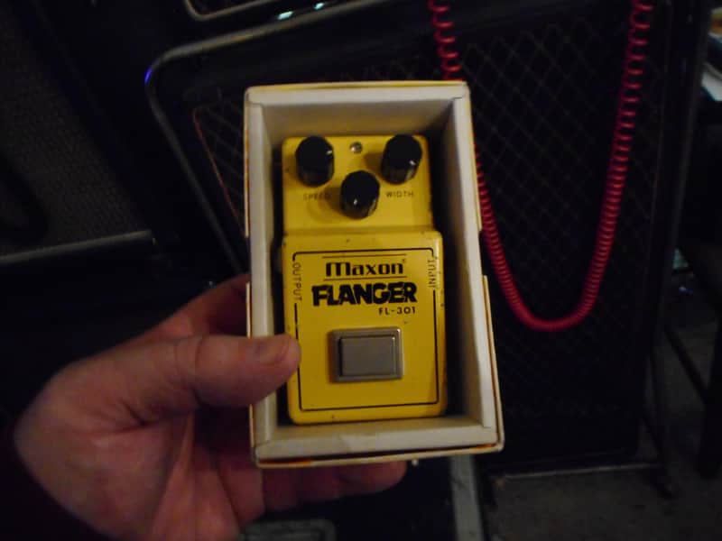 Maxon FL-301 Flanger 1980s - Yellow image 1