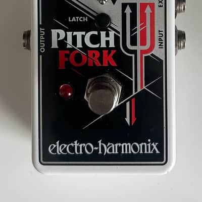 Electro-Harmonix Pitch Fork Polyphonic Pitch Shifter / Harmony Pedal 2014 - Present - Black / White / Red image 1