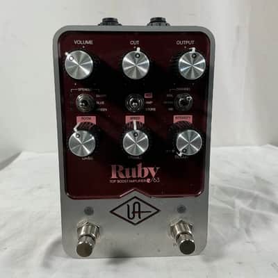Universal Audio Ruby ’63 Top Boost Amplifier - Ruby / Silver image 3