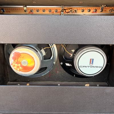 1968-69 Fender Twin reverb vintage JBL speaker amp cabinet •VIDEO• image 2
