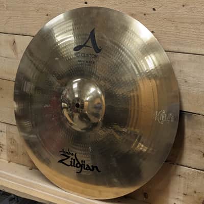 Zildjian 20" A Custom Medium Ride Cymbal 2002 - Present - Brilliant image 3