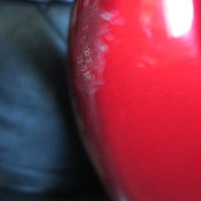 No Name Stratocaster 1990's ? - Candy Apple Red image 4