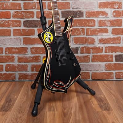 Ibanez ICT700 Iceman Black w/ Pinstripes 2011 w/OHSC Artist Owned image 3