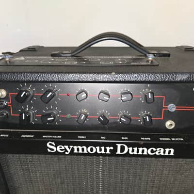 Seymour Duncan Convertible 2000 2-Channel 100-Watt 1x12" Guitar Combo 1980s - Black image 2