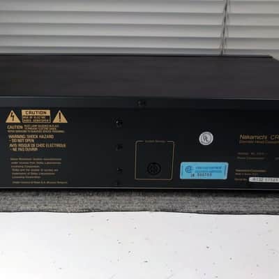 1989 Nakamichi CR-3A Discrete 3-Head Stereo Cassette Deck Completely Serviced, New Belts & Parts 07-23-2026 Excellent #526 image 7