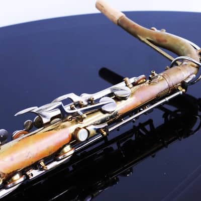 Evette Schaeffer Tenor Saxophone - Gold/Orange image 7