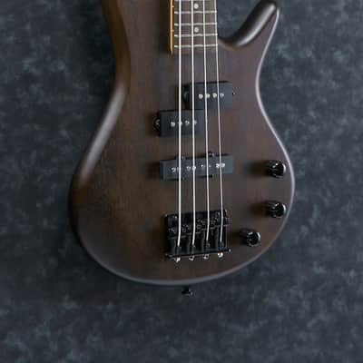 Ibanez Gio SR miKro "Short Scale" 4 String Electric Bass - Walnut Flat (GSRM20BWNF) image 3