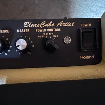 Roland Blues Cube Artist 212 2-Channel 85-Watt 2x12" Guitar Combo 2015 - Present - Tweed image 4