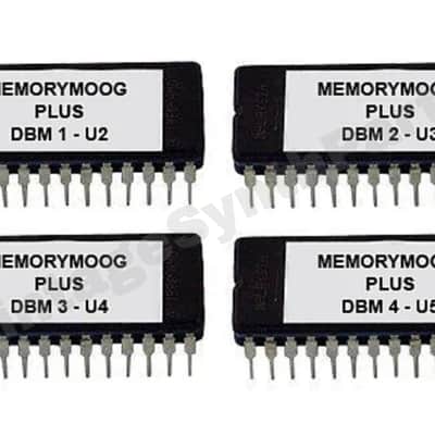 Moog MemoryMoog Plus OS Version DBM Firmware Update Upgrade Memory Moog Rom Eprom
