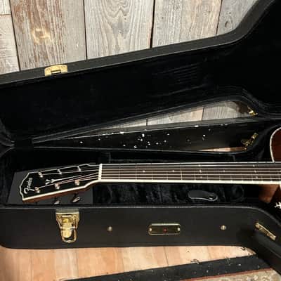 Fender PD-220E All Mahogany Dreadnought Acoustic-electric Guitar - Aged Cognac Burst, Help Support Small Business & Buy It Here! image 21