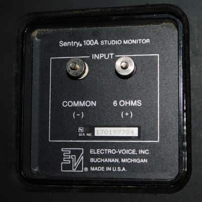 Electro-Voice Sentry 100A vintage studio monitors image 5