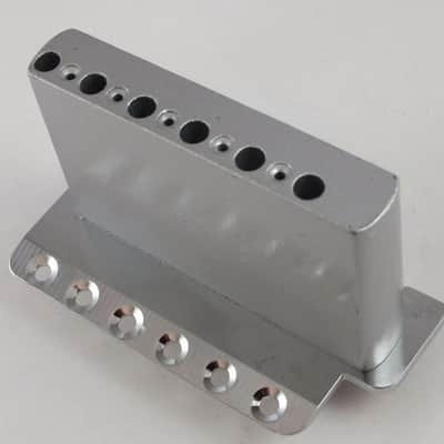 Fender® Mex Strat Chrome Bridge Assembly~2 3/16"-2 7/32" Big Block~Brand New image 5