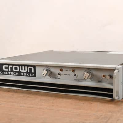 Crown Macro-Tech 36x12 2-Channel Power Amplifier CG01VRY image 1