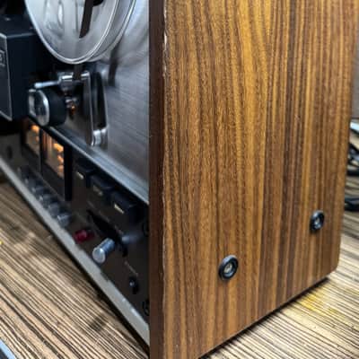 TEAC A-1250S Reel to Reel Tape Recorder – Serviced – Good Condition – AS IS image 4