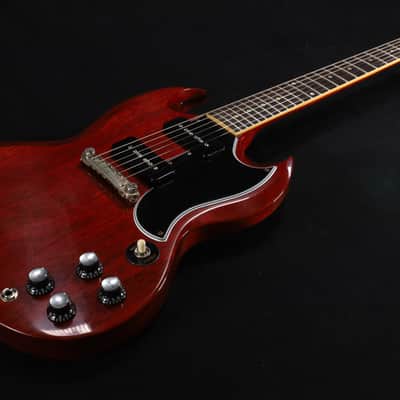 Gibson Custom Shop 1963 SG Special Reissue Lightning Bar VOS Cherry Red - SGSP63VOCHNH1 373 image 3