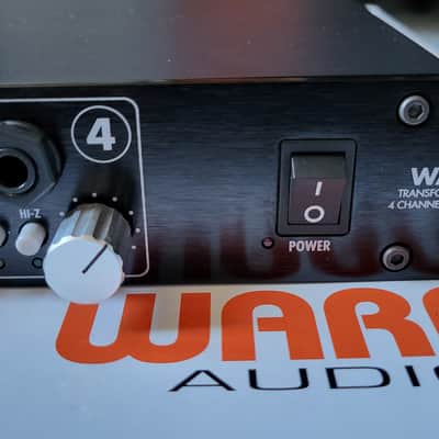 Warm Audio WA-412 4-Channel Mic Preamp 2016 - Present - Black image 2