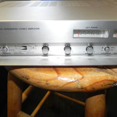 Onkyo A-15 Integrated 170 Watt Stereo Power Amplifier  Silver image 10