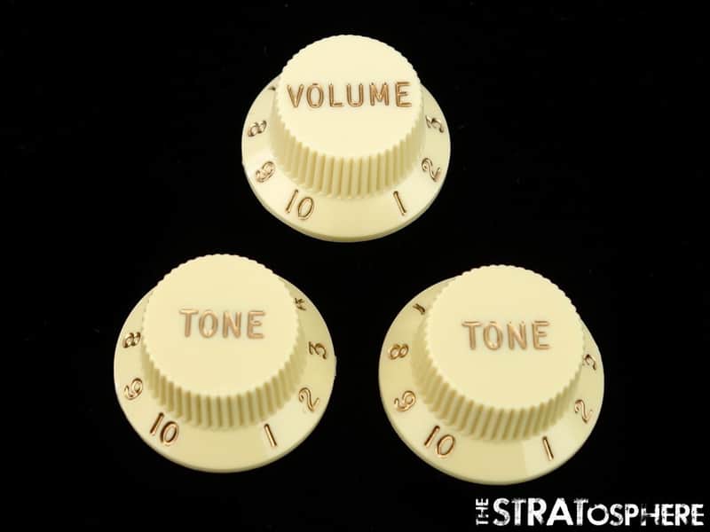 Fender American Professional II Strat, GUITAR KNOBS, 1 Volume 2 Tone Parts! image 1