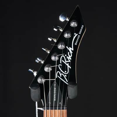 BC Rich Bronze Series Warlock Electric Guitar W/Hard Case - Black image 6
