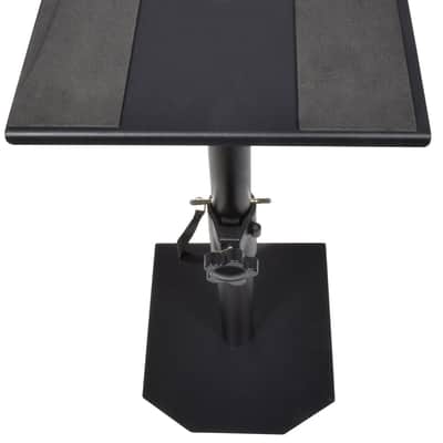 QTX Adjustable Monitor Desk/Floor Stand (single) image 2