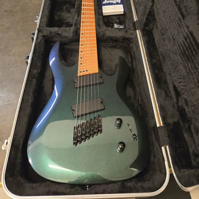 Harley Benton R-457FFB Roasted MultiScale Flip Flop Blue (Chameleon) high-gloss image 1