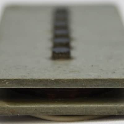 Vintage 1973 Fender Jazzmaster Gray Bottom Neck Pickup with Original White Cover image 9